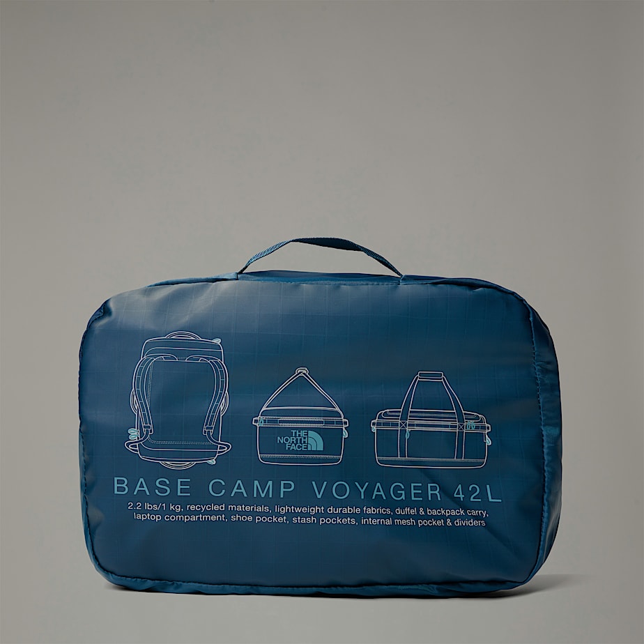Men The North Face Base Camp Voyager 42L Backpacks Navy | NF0A55Y6X