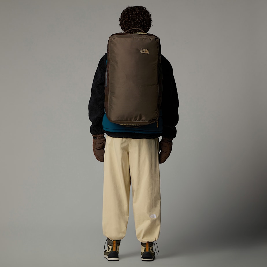 Men The North Face Base Camp Voyager 62L Backpacks Brown | NF0A22L9P