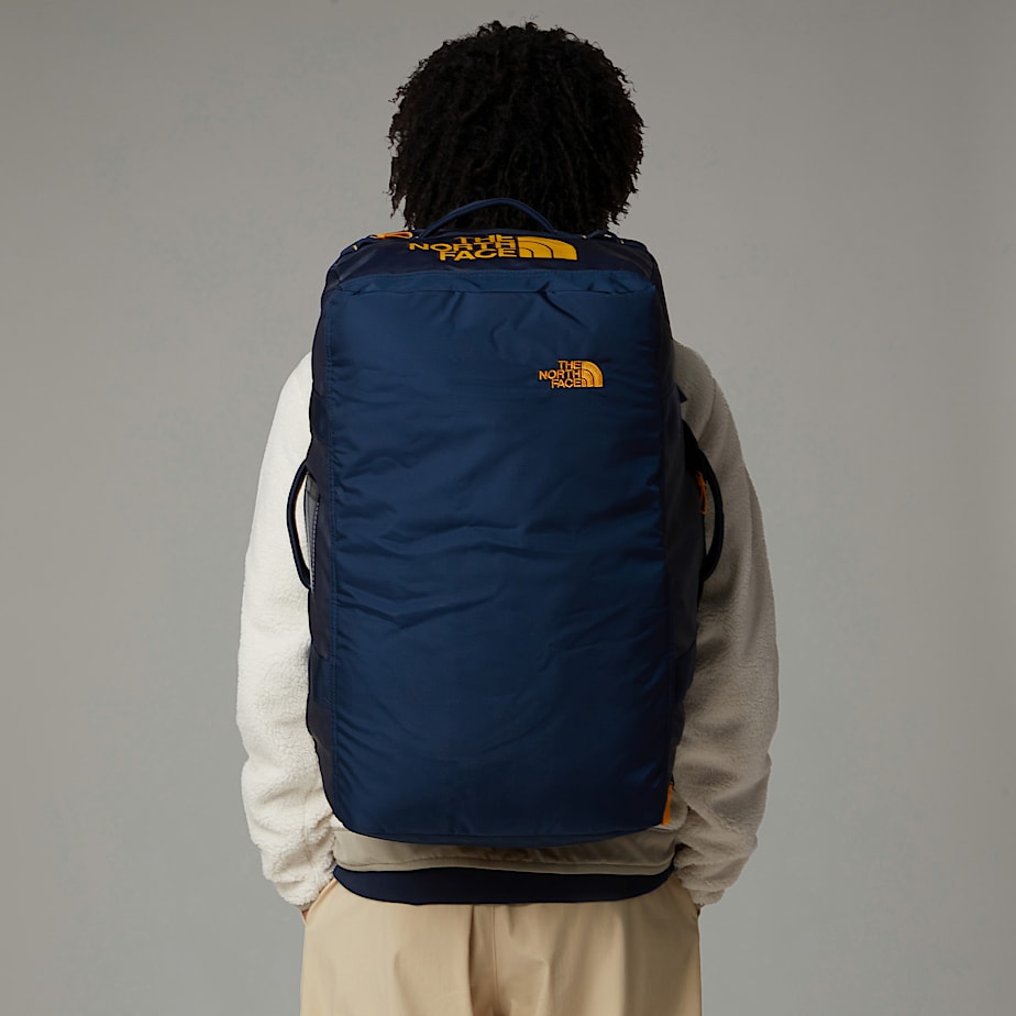 Men The North Face Base Camp Voyager 62L Backpacks Navy | NF0A51S4S