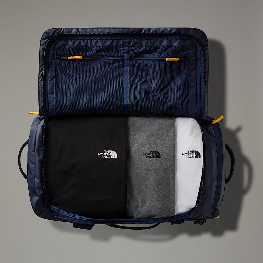 Men The North Face Base Camp Voyager 62L Backpacks Navy | NF0A51S4S