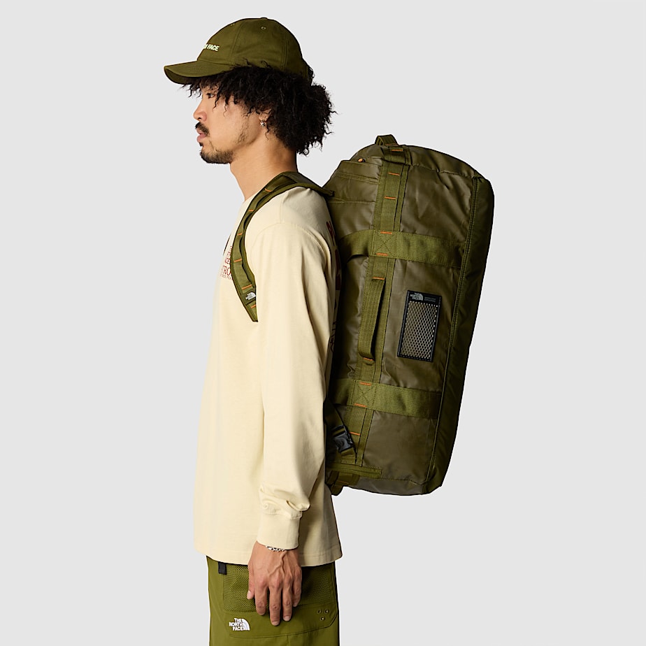 Men The North Face Base Camp Voyager 62L Backpacks Olive | NF0A89Y2M