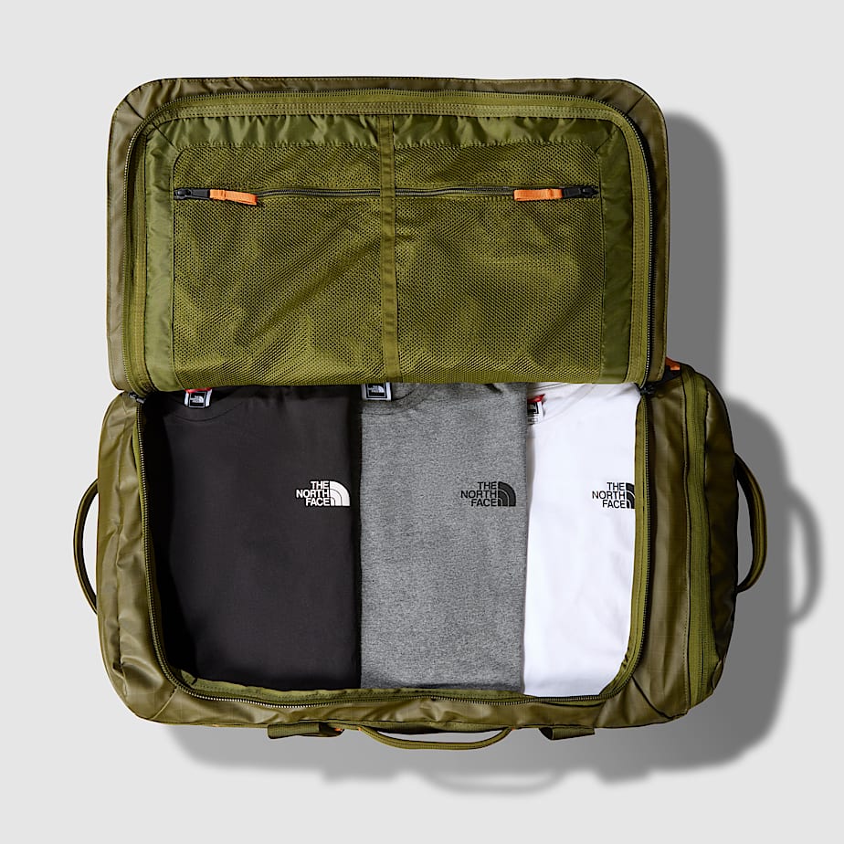 Men The North Face Base Camp Voyager 62L Backpacks Olive | NF0A89Y2M