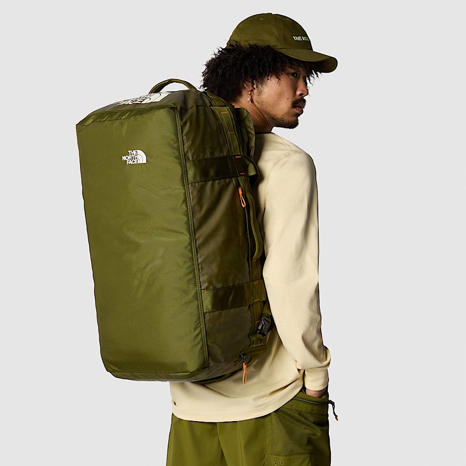 Men The North Face Base Camp Voyager 62L Backpacks Olive | NF0A89Y2M