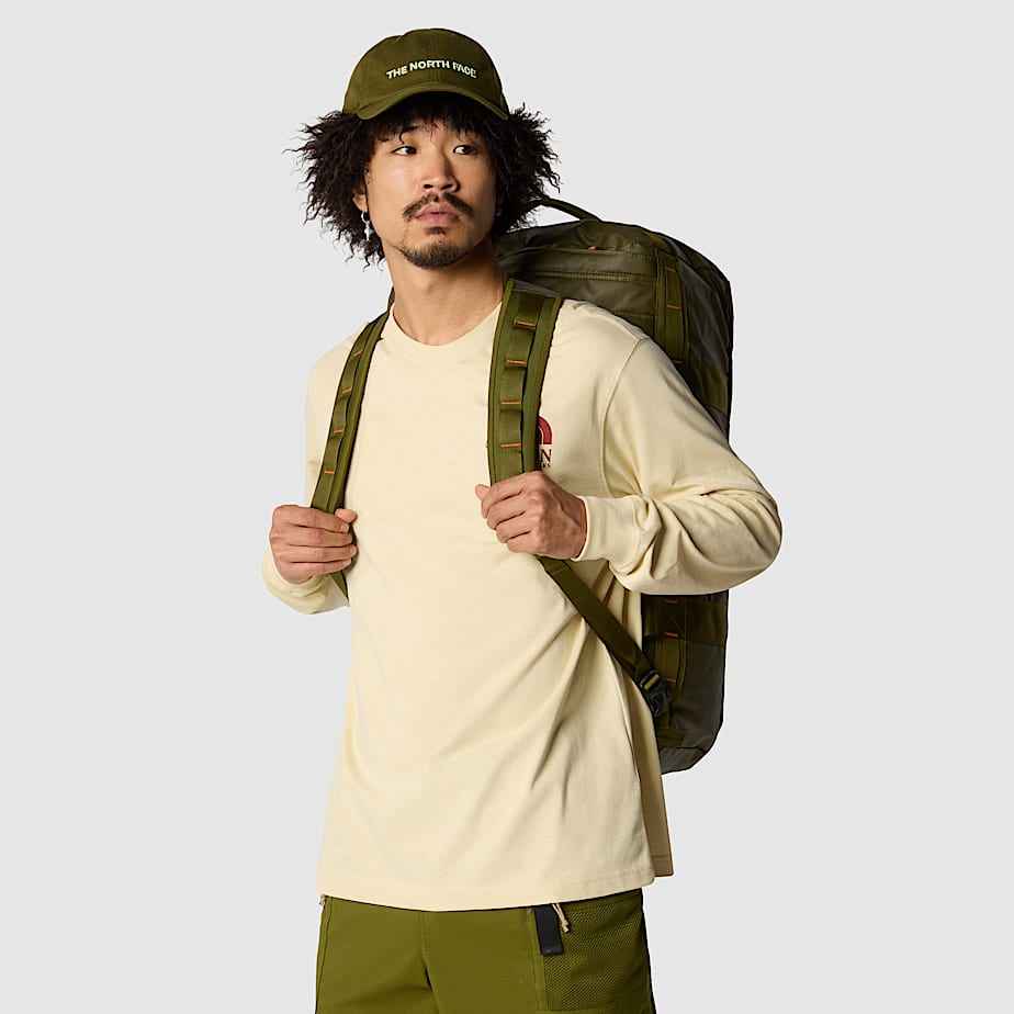 Men The North Face Base Camp Voyager 62L Backpacks Olive | NF0A89Y2M