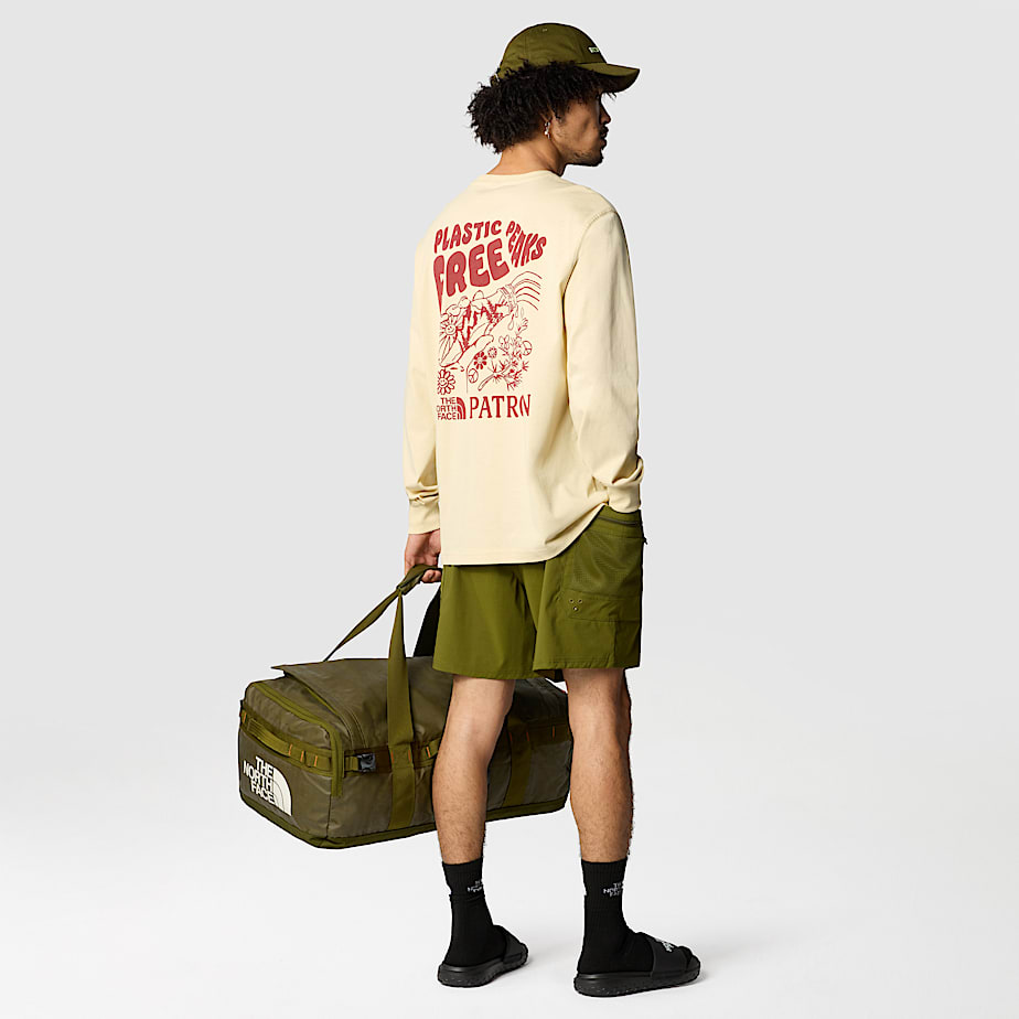 Men The North Face Base Camp Voyager 62L Backpacks Olive | NF0A89Y2M