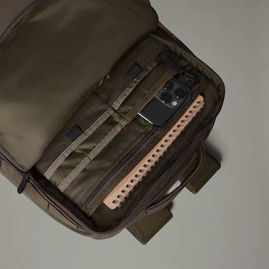 Men The North Face Base Camp Voyager Large Backpacks Olive | NF0A07A9X