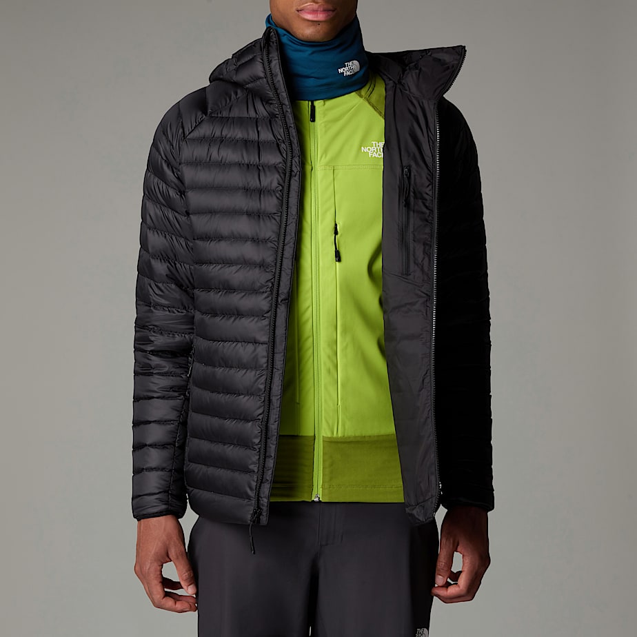 Men The North Face Bettaforca Hooded Down Jackets Black | NF0A77D8V