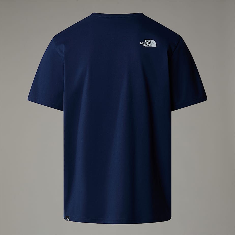 Men The North Face Biner Graphic 1 T Shirts Navy | NF0A16B1D