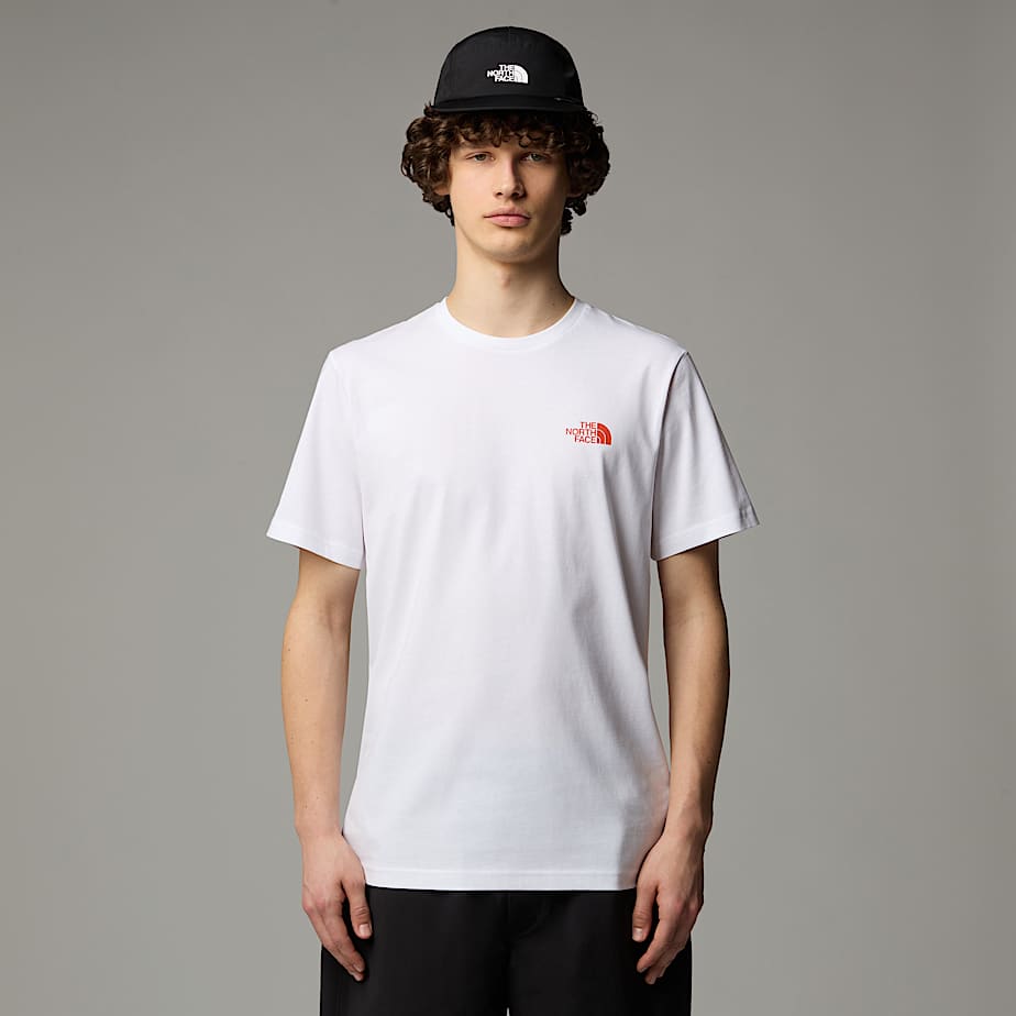 Men The North Face Biner Graphic 4 T Shirts White | NF0A53S1B