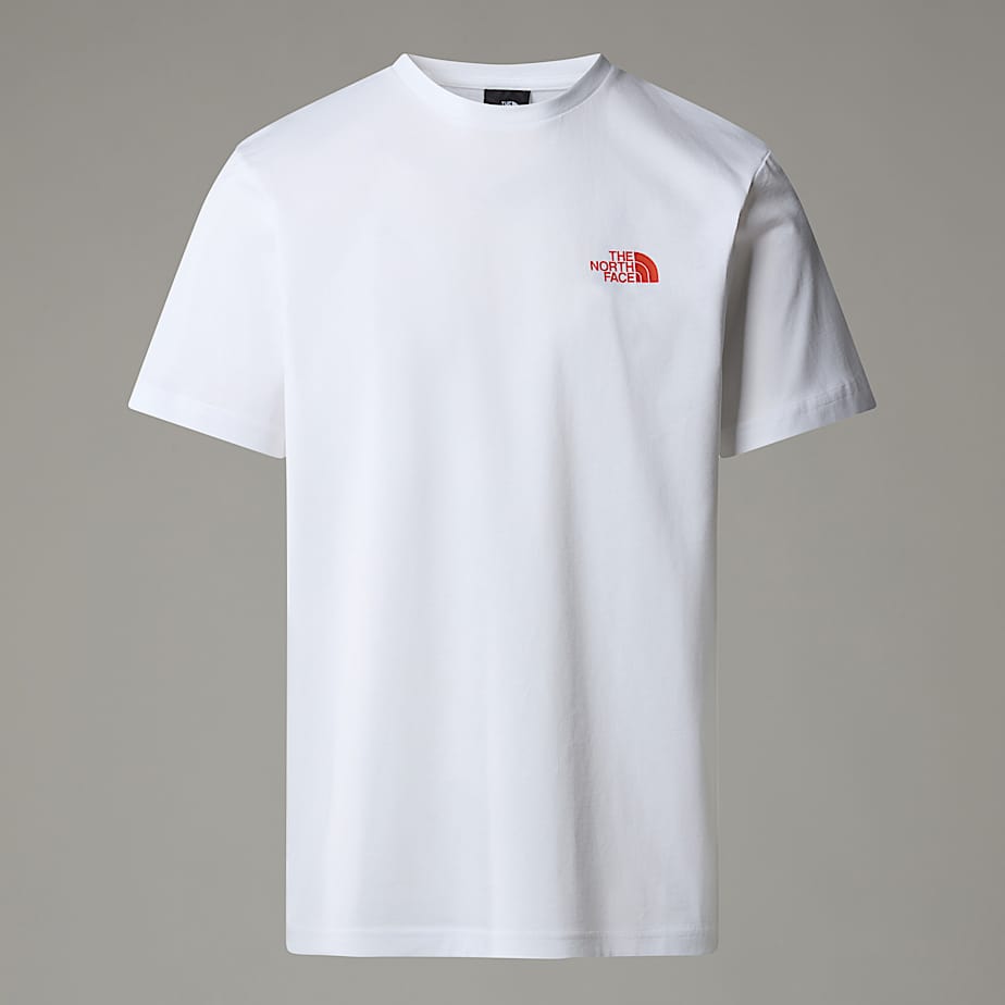 Men The North Face Biner Graphic 4 T Shirts White | NF0A53S1B