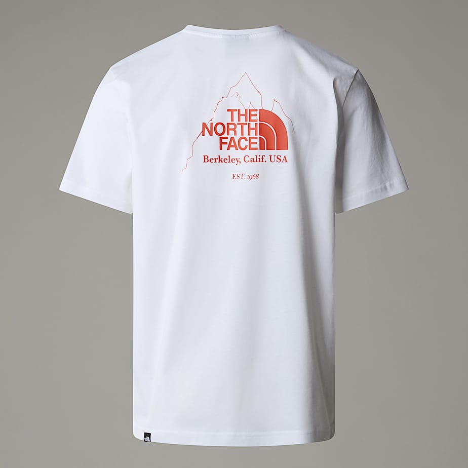 Men The North Face Biner Graphic 4 T Shirts White | NF0A53S1B