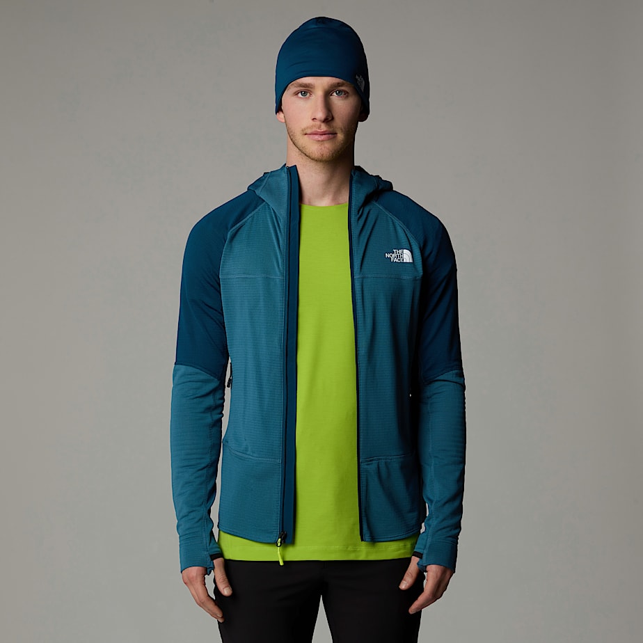 Men The North Face Bolt Polartec® Hooded Jackets Blue | NF0A56O5D