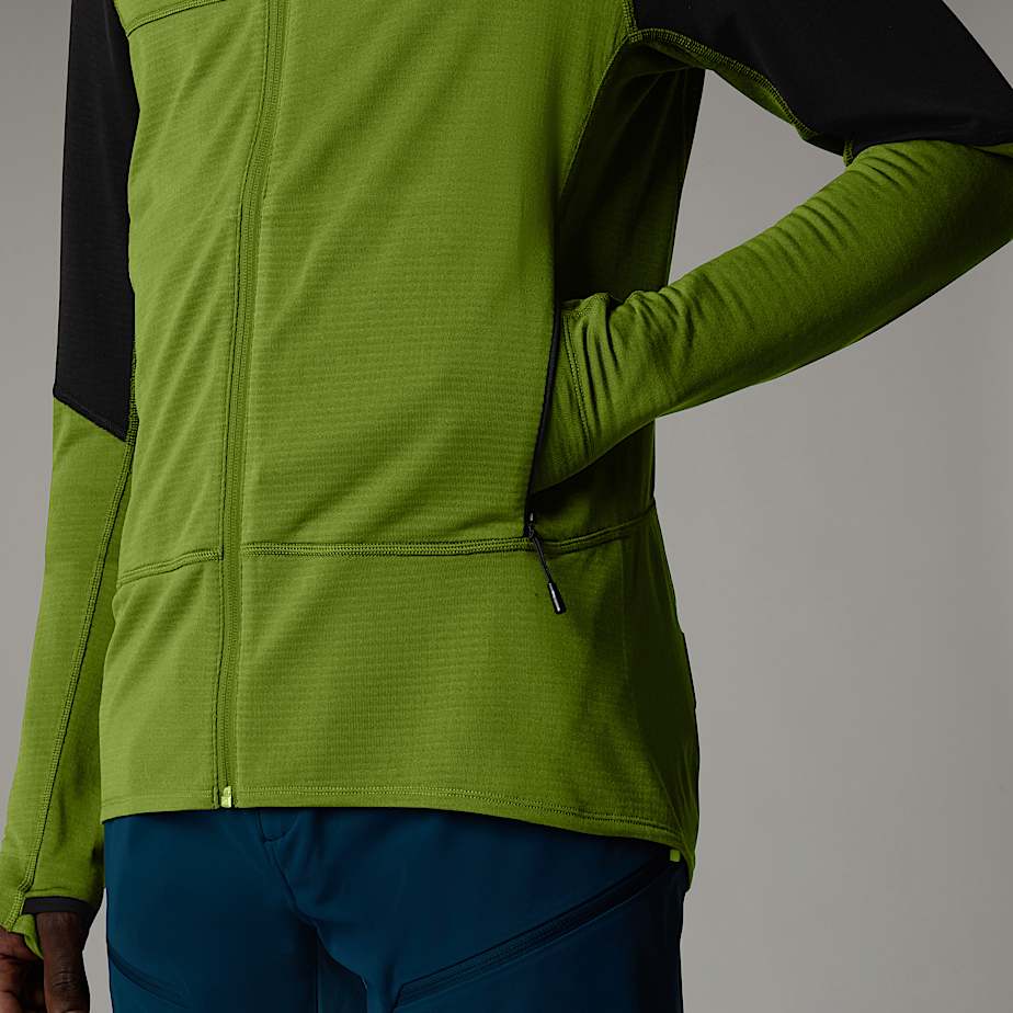 Men The North Face Bolt Polartec® Power Grid™ Jackets Green | NF0A36T0X