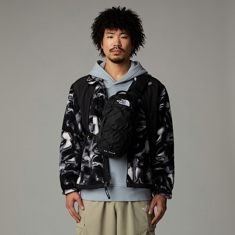 Men The North Face Borealis Sling Backpacks Black | NF0A61W2M