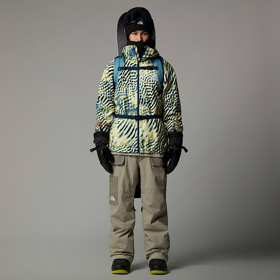Men The North Face Build Up Jackets Yellow | NF0A48K1J