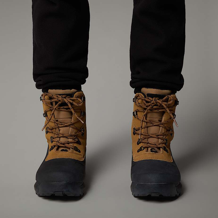 Men The North Face Chilkat V Lace Waterproof Boots Brown | NF0A66H2V