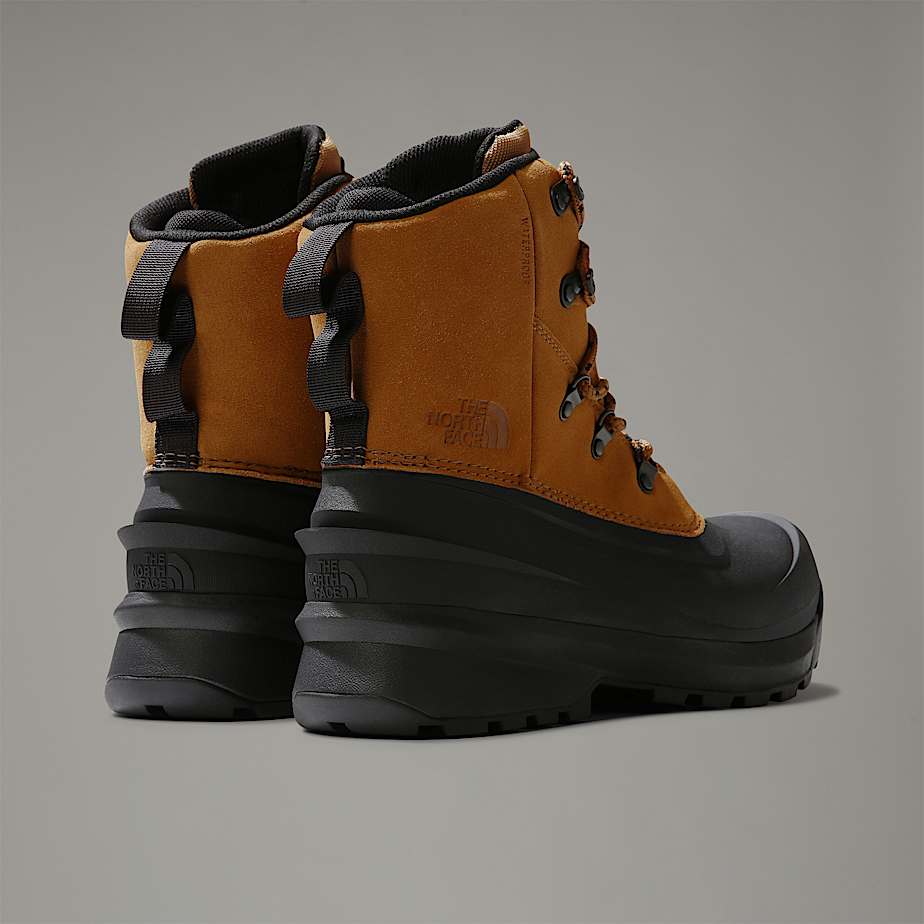 Men The North Face Chilkat V Lace Waterproof Boots Brown | NF0A66H2V