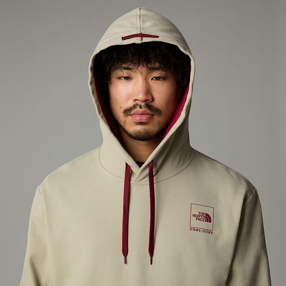 Men The North Face Coordinates Hoodie Grey | NF0A61D4N