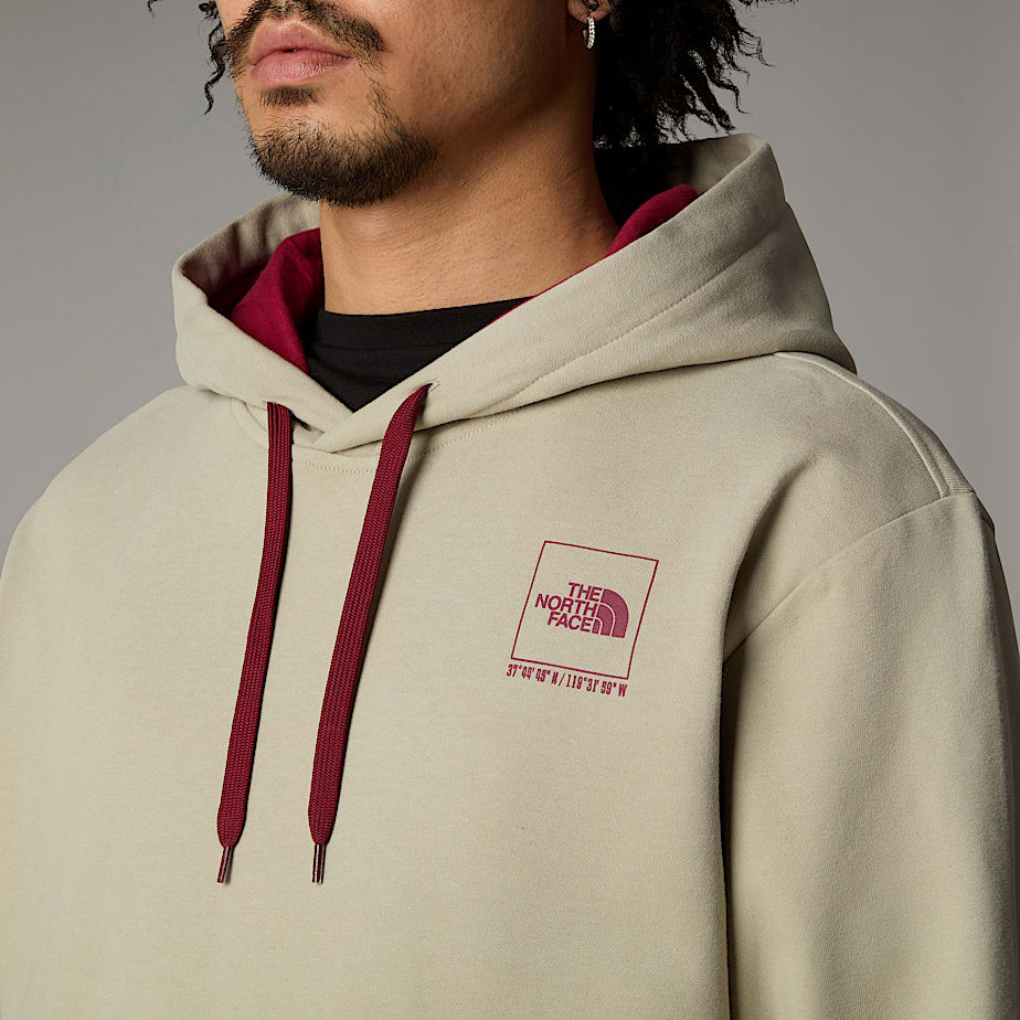 Men The North Face Coordinates Hoodie Grey | NF0A61D4N