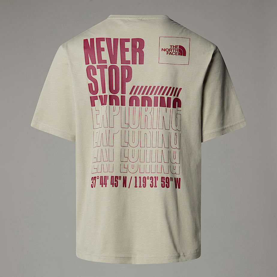 Men The North Face Coordinates T Shirts Grey | NF0A32V9G