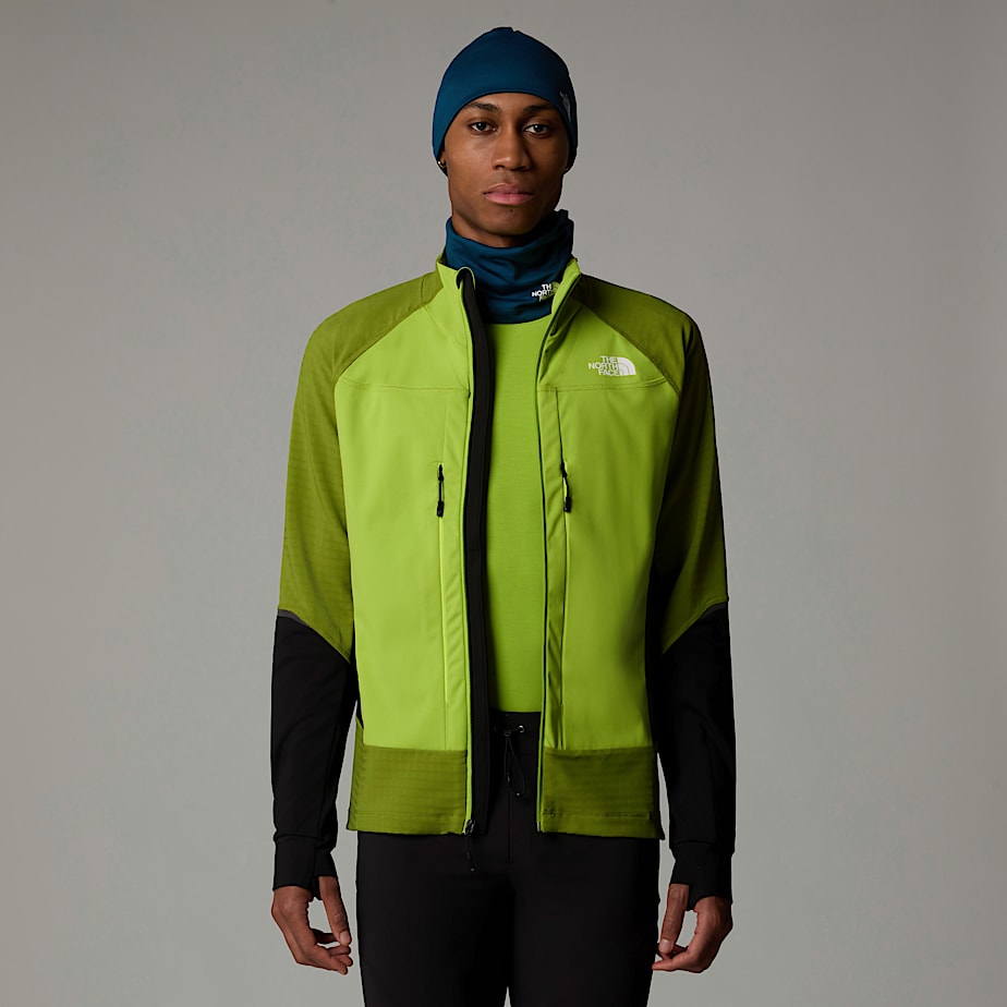 Men The North Face Cordata Softshell Full-Zip Jackets Green | NF0A27D3U