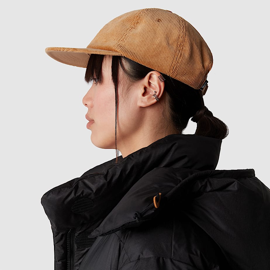 Men The North Face Corduroy Caps Brown | NF0A74L6P