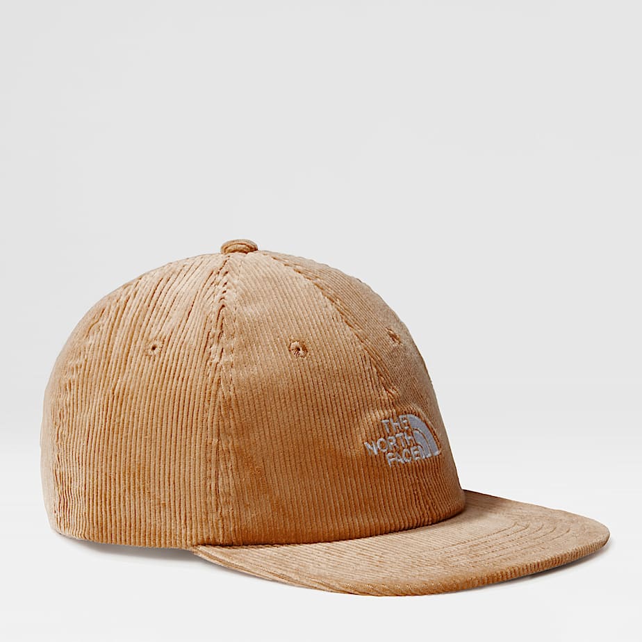 Men The North Face Corduroy Caps Brown | NF0A74L6P