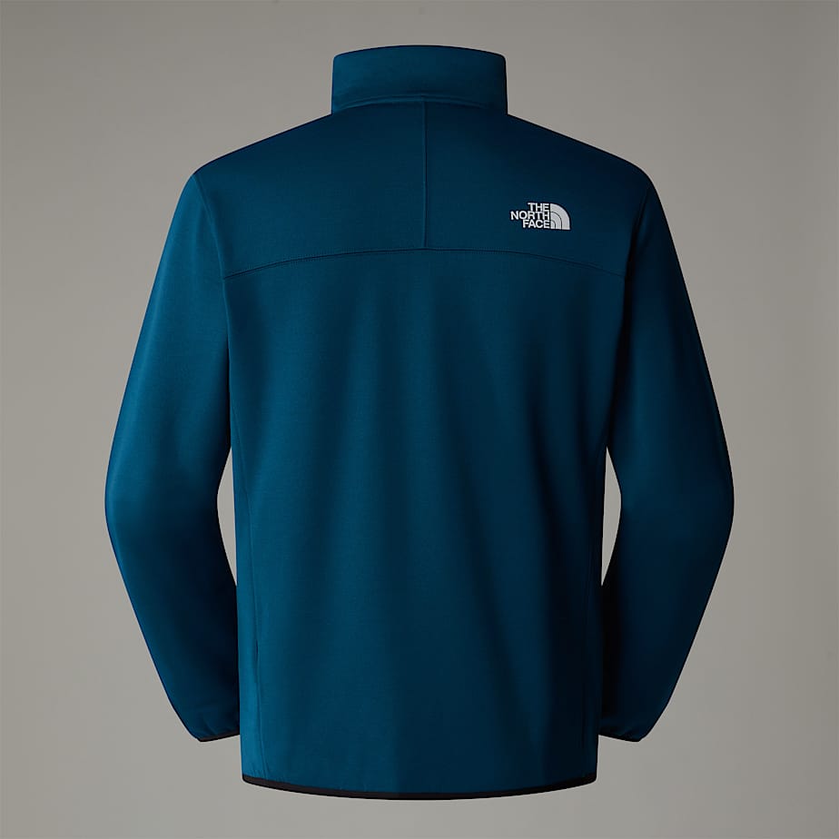 Men The North Face Crest 1/4 Zip Fleece Pullover Navy | NF0A99N9H