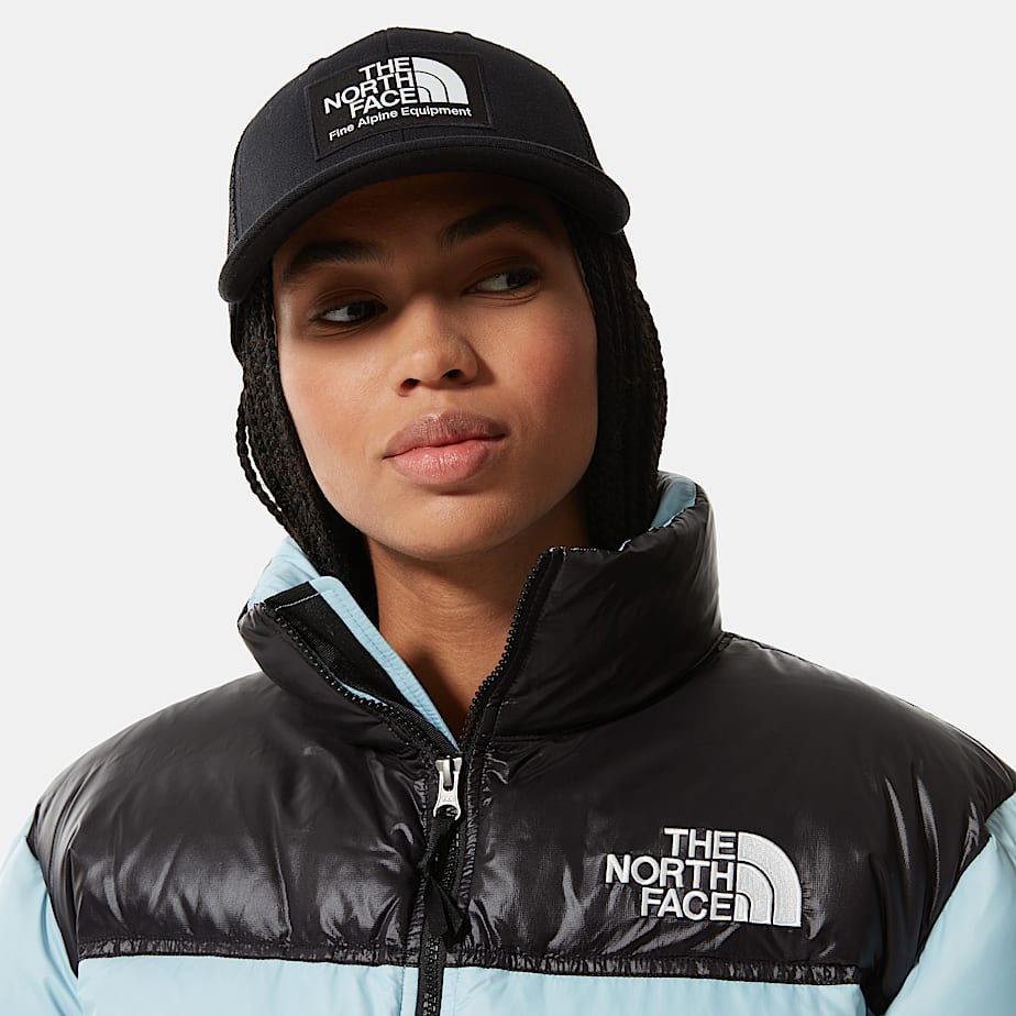 Men The North Face Deep Fit Mudder Trucker Caps Black | NF0A32P7P