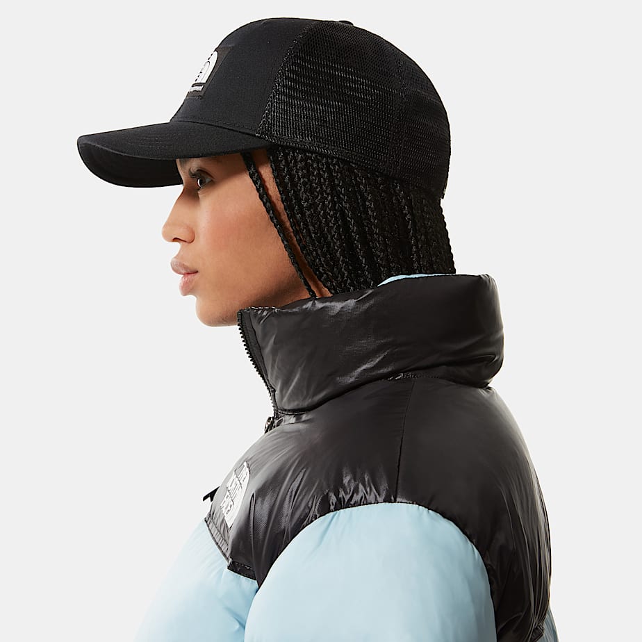 Men The North Face Deep Fit Mudder Trucker Caps Black | NF0A32P7P
