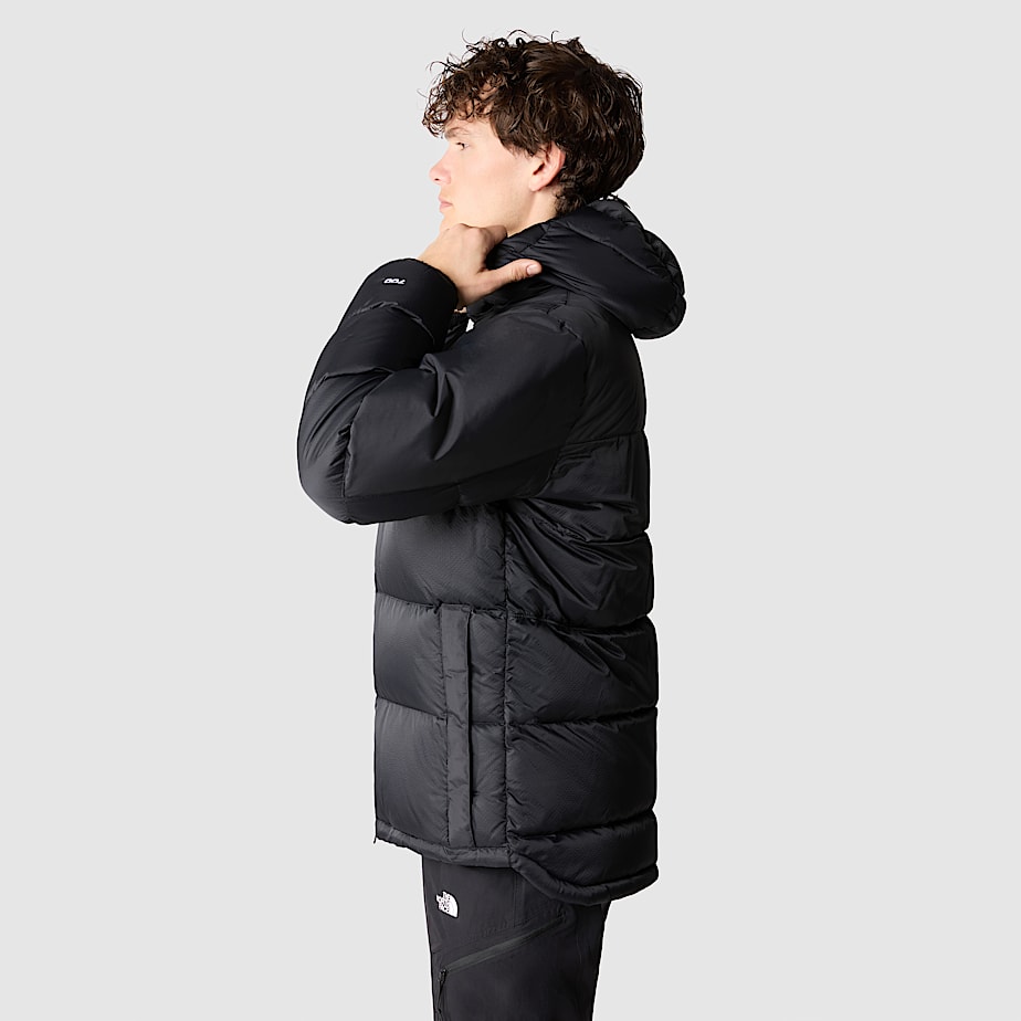 Men The North Face Diablo Hooded Down Jackets Black | NF0A43D7N