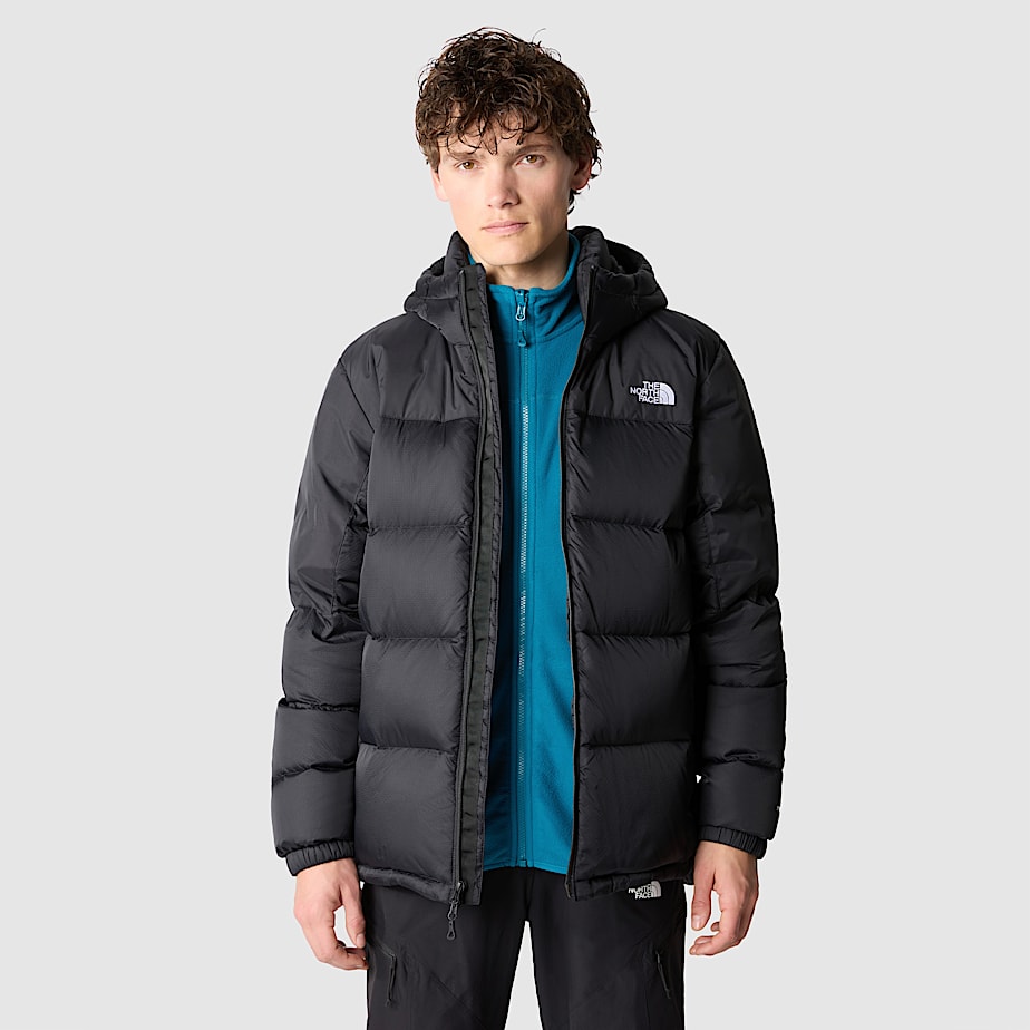 Men The North Face Diablo Hooded Down Jackets Black | NF0A43D7N