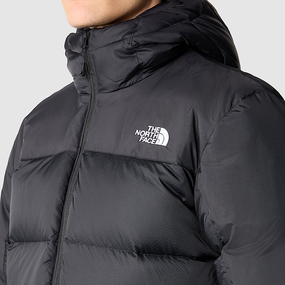 Men The North Face Diablo Hooded Down Jackets Black | NF0A43D7N