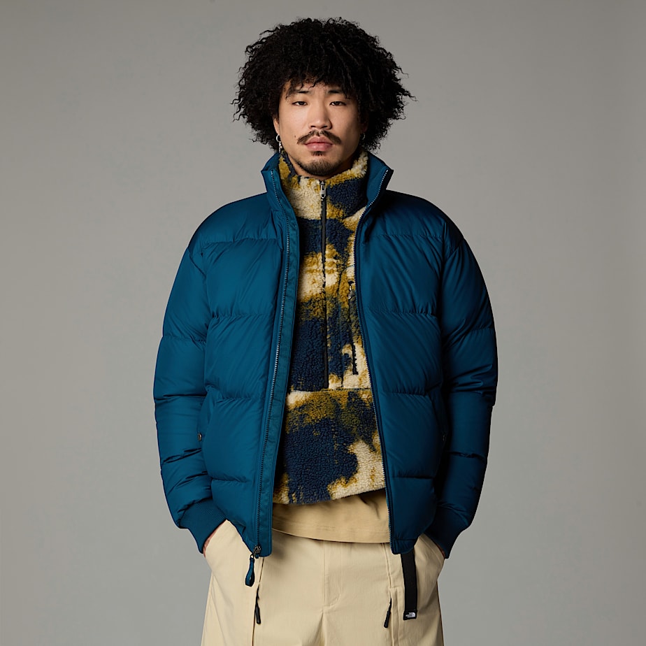 Men The North Face Down Paralta Down Jackets Navy | NF0A17P8N