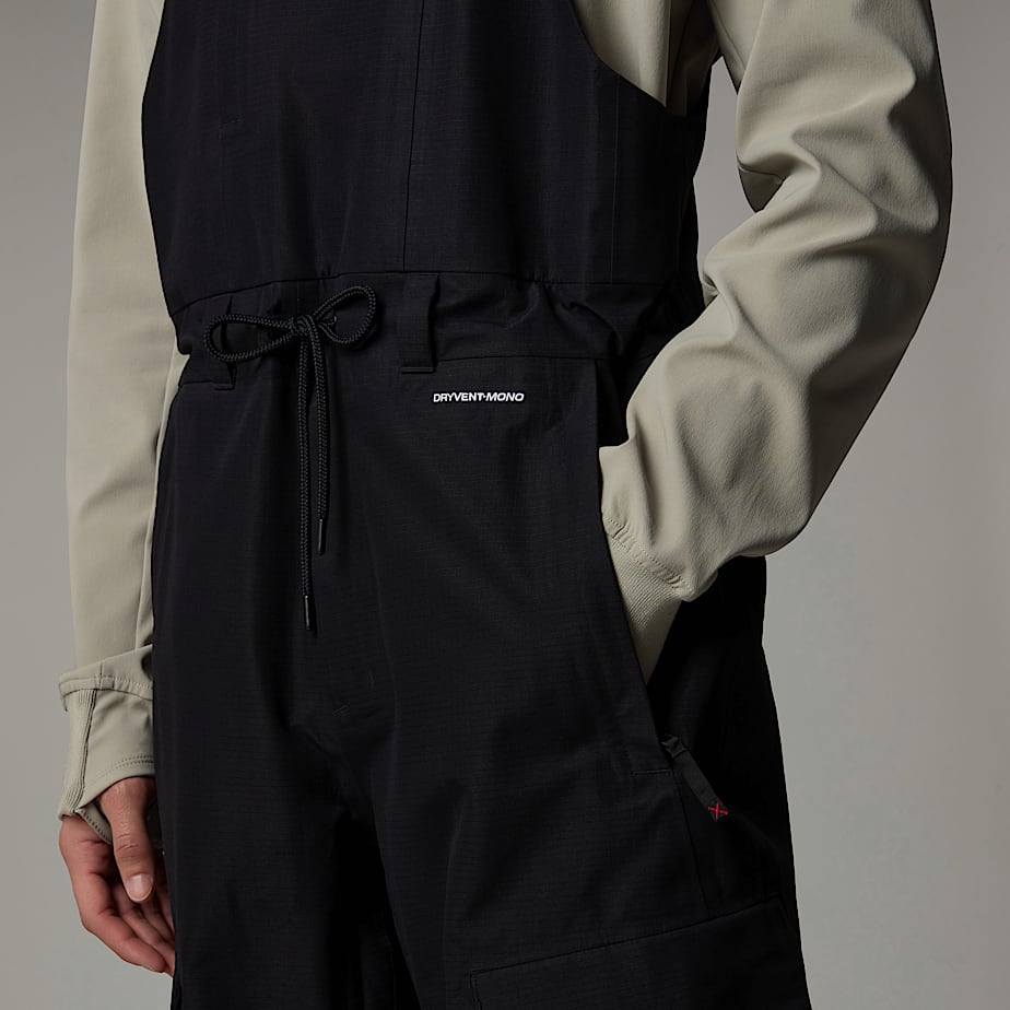 Men The North Face Dragline Bib Pants Black | NF0A35E6S