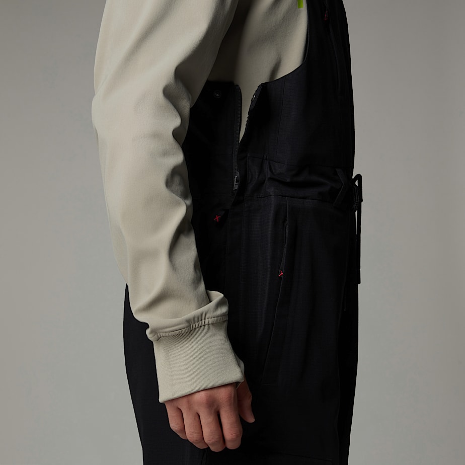 Men The North Face Dragline Bib Pants Black | NF0A35E6S