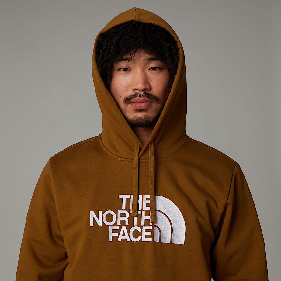 Men The North Face Drew Peak Hoodie Brown | NF0A35V7M