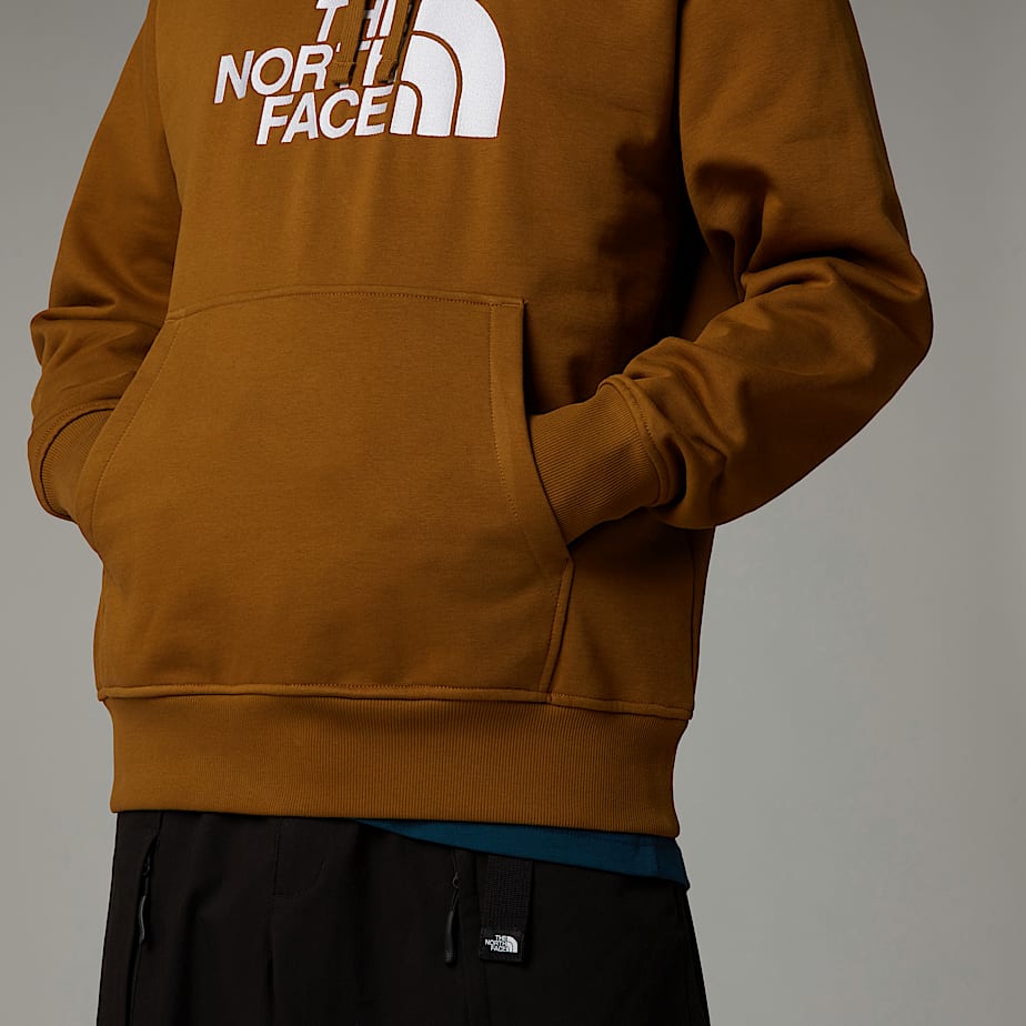 Men The North Face Drew Peak Hoodie Brown | NF0A35V7M