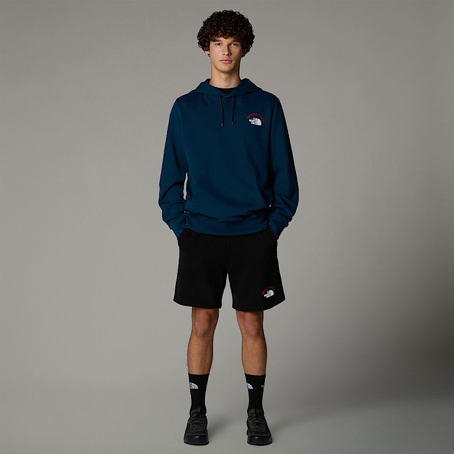 Men The North Face Expedition System Graphic Hoodie Navy | NF0A78C7S