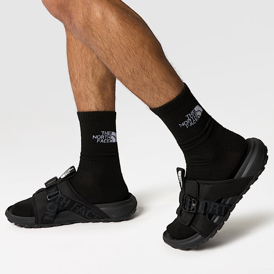 Men The North Face Explore Camp Slides Black | NF0A72Z2J