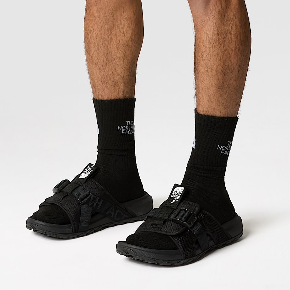 Men The North Face Explore Camp Slides Black | NF0A72Z2J
