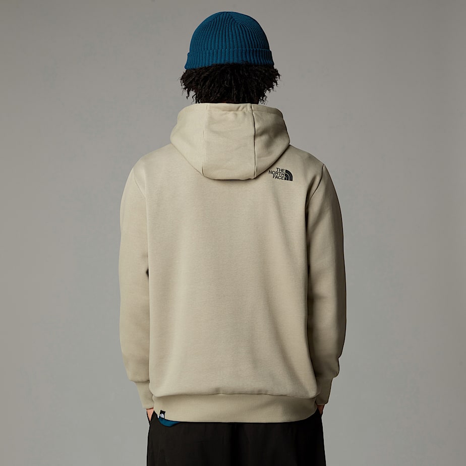 Men The North Face Fine Hoodie Grey | NF0A96A5A