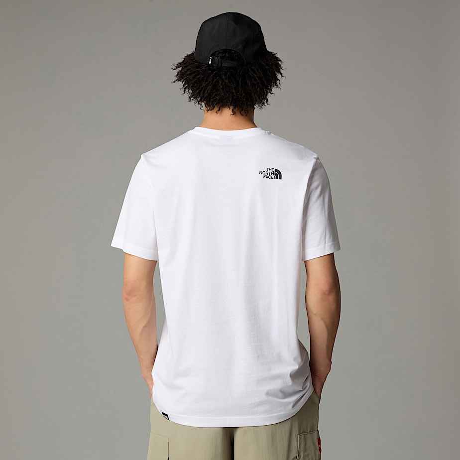 Men The North Face Fine T Shirts White | NF0A57I3K