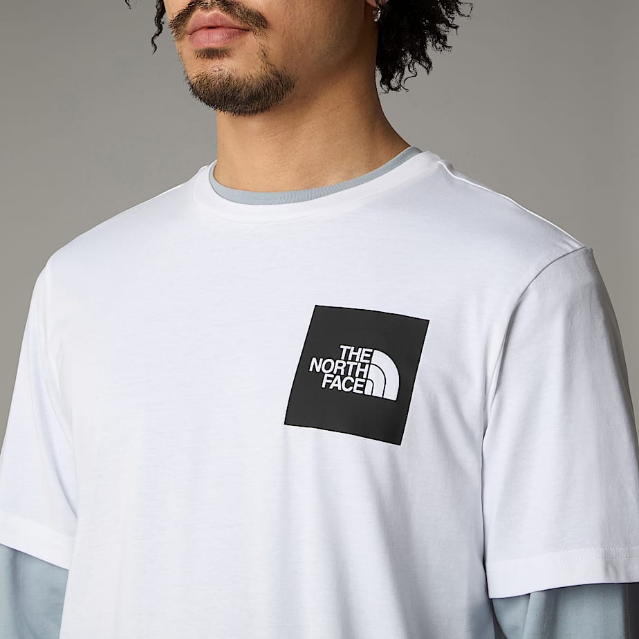 Men The North Face Fine T Shirts White | NF0A57I3K