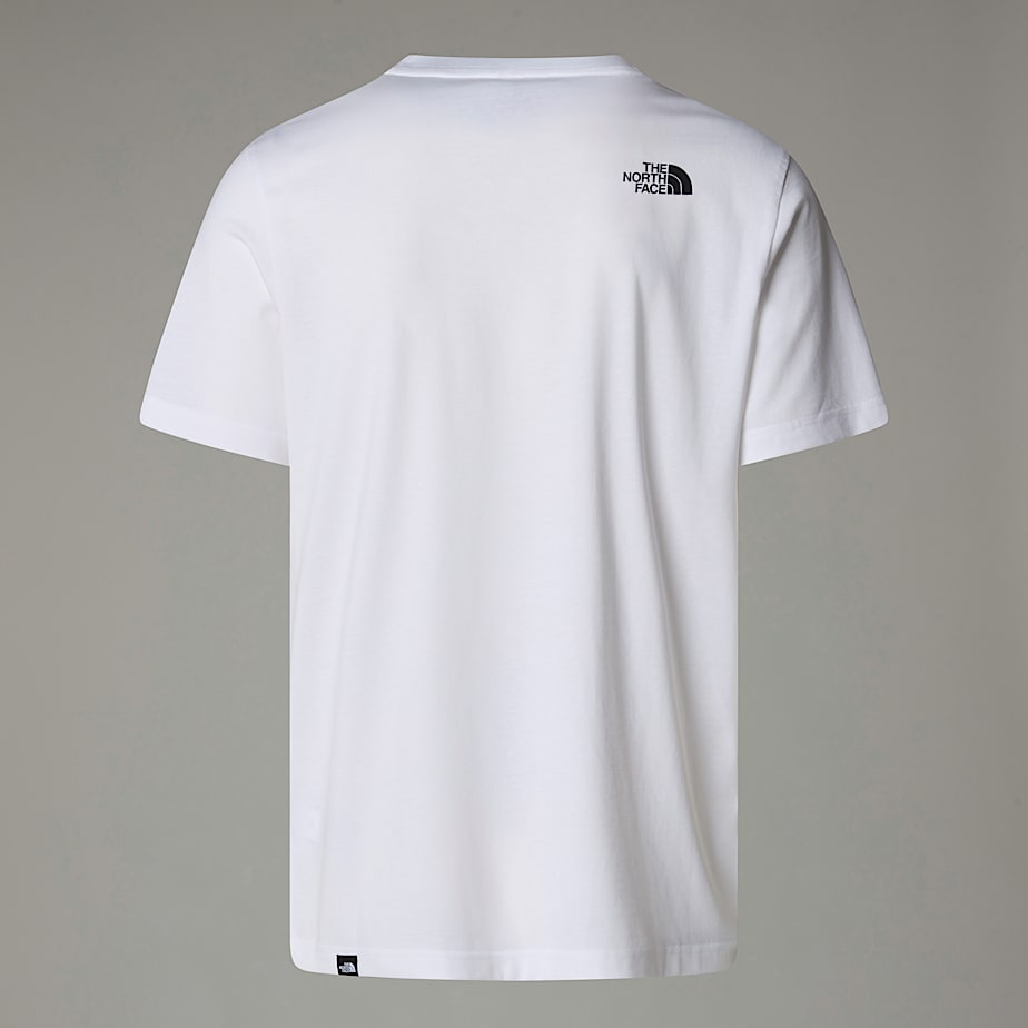 Men The North Face Fine T Shirts White | NF0A57I3K