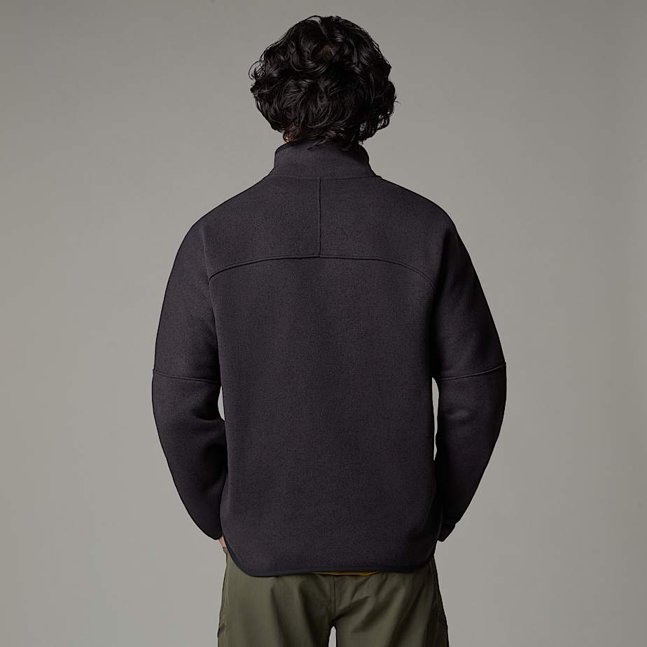 Men The North Face Front Range Fleece Jackets Black | NF0A53Q3E