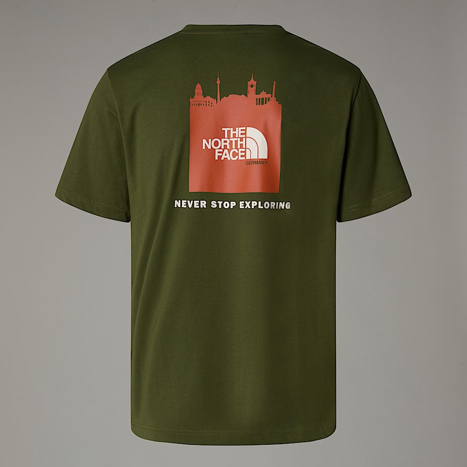 Men The North Face Germany Redbox T Shirts Green | NF0A51R0P