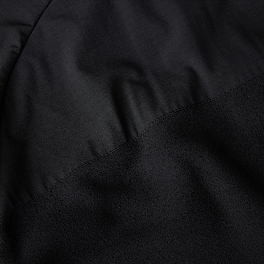 Men The North Face Glacier Heavyweight 1/2 Zip Fleece Pullover Black | NF0A90V2D