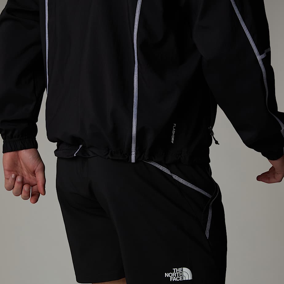 Men The North Face Hakuun Wind Jackets Black | NF0A61K8E