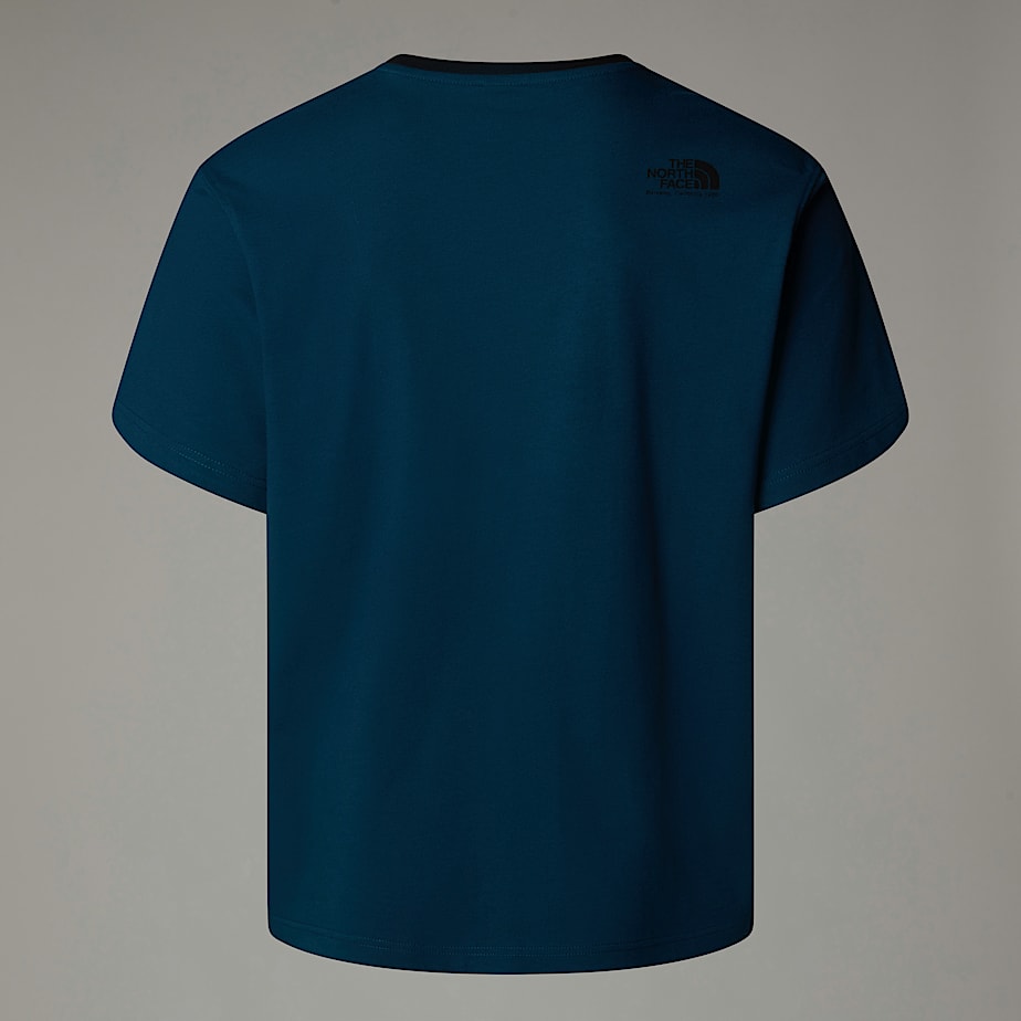 Men The North Face Heritage Pocket T Shirts Navy | NF0A37S1U